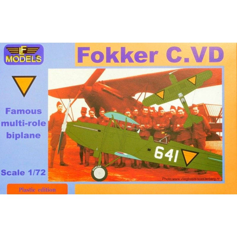 Fokker C.VD Holland - 1940 (4x camo) - LF models PE7202