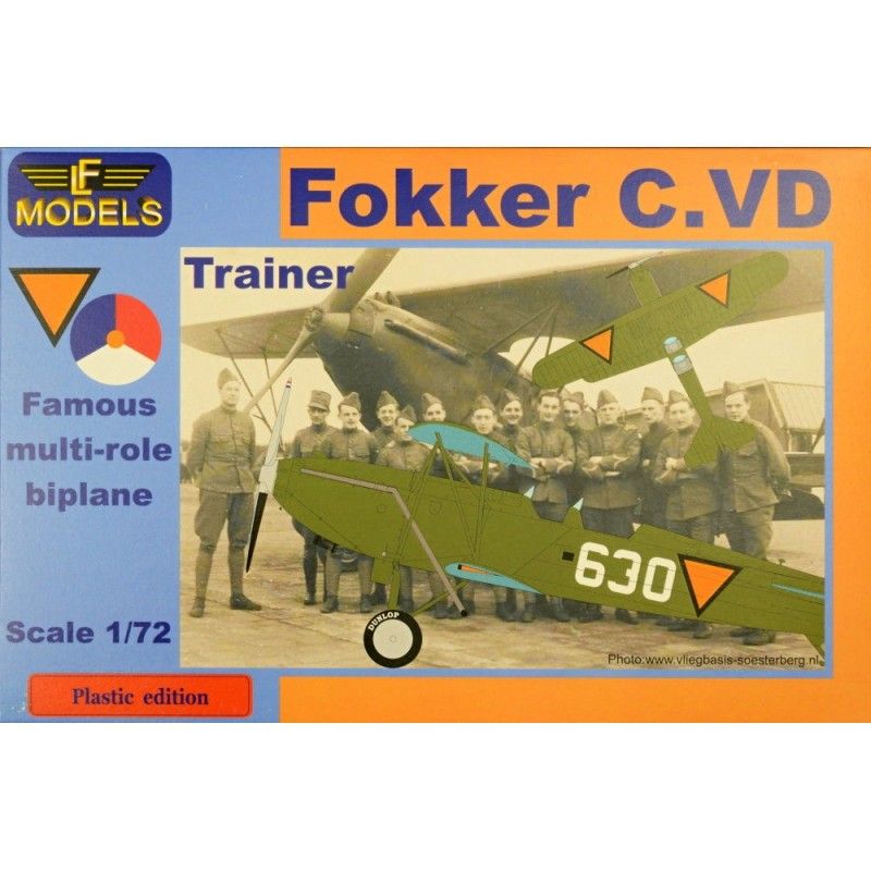 Fokker C.VD Holland - Trainer (4x camo) - LF models PE7203