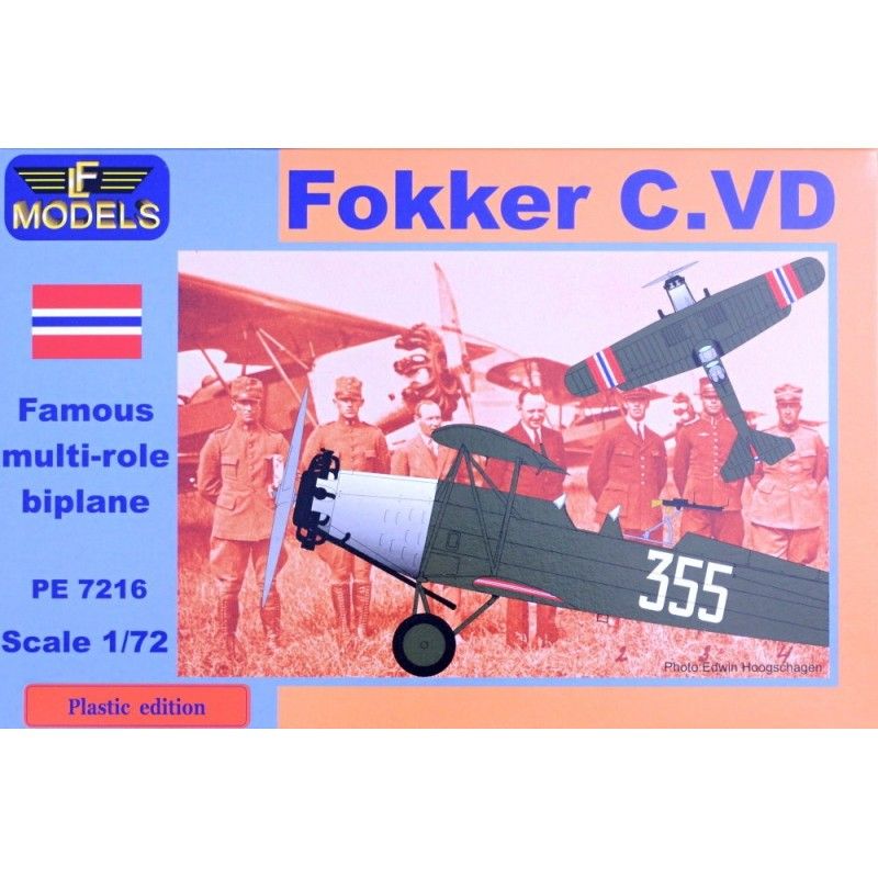 Fokker C.VD Ski - Norway 1940 (3x camo) - LF models PE7216