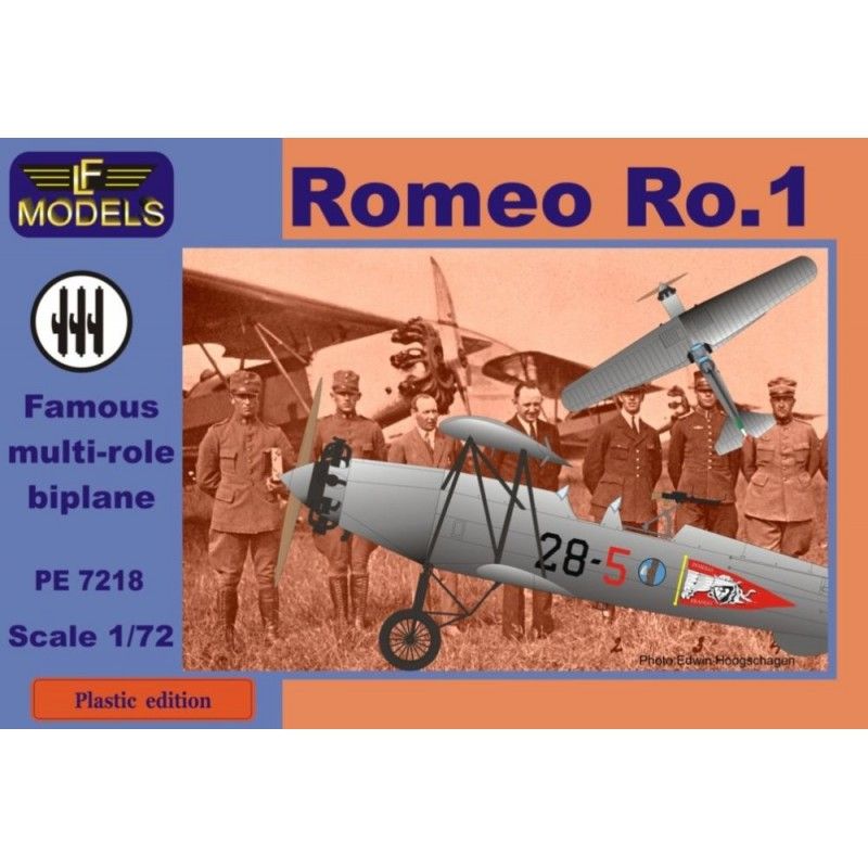 Romeo Ro.1 Italian service early (3x camo) - LF models PE7218