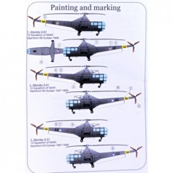 Sikorsky S-51 SAAF (3x camo) - LF models PE7243