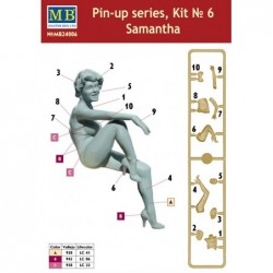 Pin-up series, No.6 'Samantha' - Master Box MB24006
