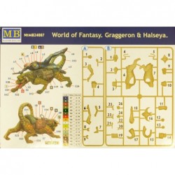 World of Fantasy - Graggeron & Halseya - Master Box MB24007