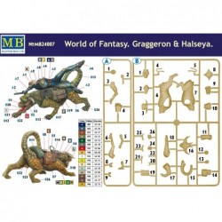 World of Fantasy - Graggeron & Halseya - Master Box MB24007