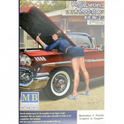 Pin-up series - 'A short stop', Kit No.2 - Master Box MB24016