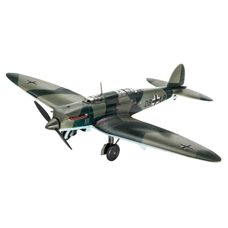 Heinkel He70 F-2 - obsahuje barvy a lepidlo - Revell ModelSet 63962