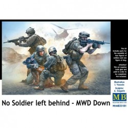 'No Soldier left behind - MWD Down' (5 fig.) - Master Box MB35181