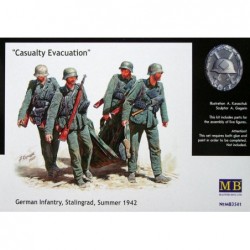 German infantry Evacuation (Stalingrad, 1942) - Master Box MB3541