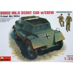 DINGO Mk.II German Scout Car with crew - MiniArt 35074