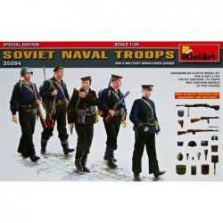 Soviet Naval Troops (incl. infantry weapons) - MiniArt 35094