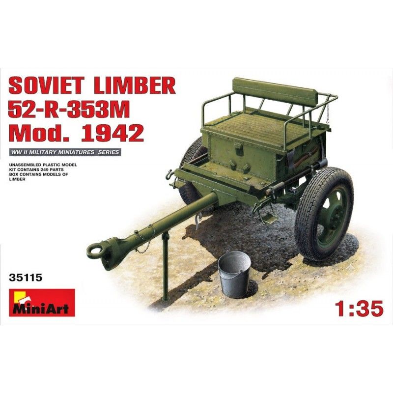 Soviet Limber 52-R-353M Mod.1942 - MiniArt 35115