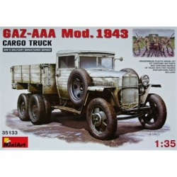 GAZ-AAA Mod. 1943 Cargo Truck (incl. 5 fig.) - MiniArt 35133