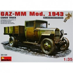 GAZ-MM Mod. 1943 Cargo Truck (incl. 2 fig.) - MiniArt 35134