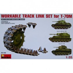 Workable Track Link Set for T-70M - MiniArt 35146