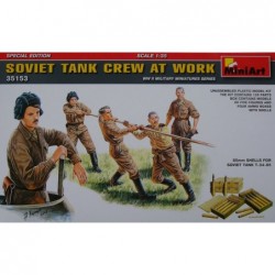 Soviet Tank Crew At Work (5 fig,4 ammo boxes) - MiniArt 35153