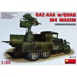 GAZ-AAA w/ QUAD M4 Maxim - MiniArt 35177