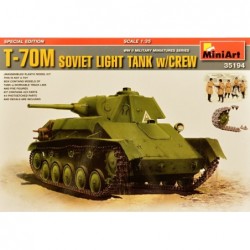 T-70M Soviet Light Tank with crew (Spec.Edit) - MiniArt 35194