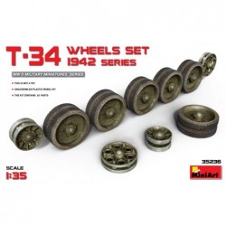 T-34 Wheels Set 1942 series - MiniArt 35236