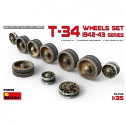 T-34 Wheels Set 1942-43 series - MiniArt 35239