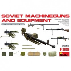 Soviet Machine guns & Equipment - MiniArt 35255