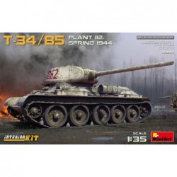 T-34-85 Plant 112, Spring 1944 w/Interior Kit - MiniArt 35294