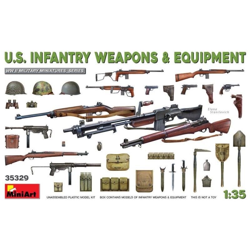 US Infantry Weapons & Equipment - MiniArt 35329