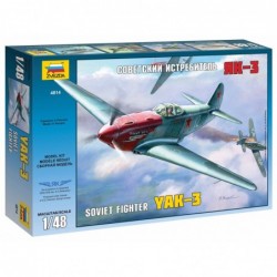 YAK-3 Soviet WWII Fighter (Jak-3) - Zvezda Model Kit 4814