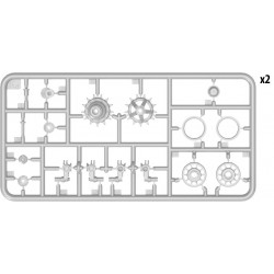 T-62 wheels set - MiniArt 37060