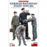 German Railroad Staff 1930-40s (4 fig.) - MiniArt 38012