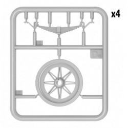 Railway non-brake Flatbed 16,5t (incl. PE) - MiniArt 39004