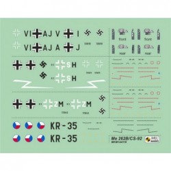 Messerschmitt Me 262B / Avia CS-92 'Jet Trainer' (2-in-1) - Mark 1 Models MKM144118