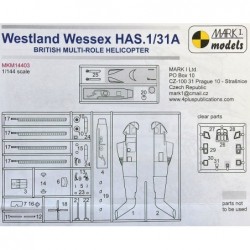 Westland Wessex HAS.1/31A (4x camo) - Mark 1 Models MKM14403