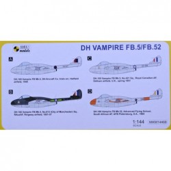 DH Vampire FB.5 'Commonwealth' (2-in-1) - Mark 1 Models MKM14468