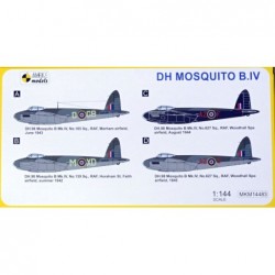 DH Mosquito B.IV 'Wooden Bomber' (4x camo) - Mark 1 Models MKM14483