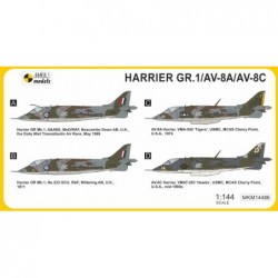 Harrier GR.1 / AV-8A / AV-8C (4x camo) - Mark 1 Models MKM14486