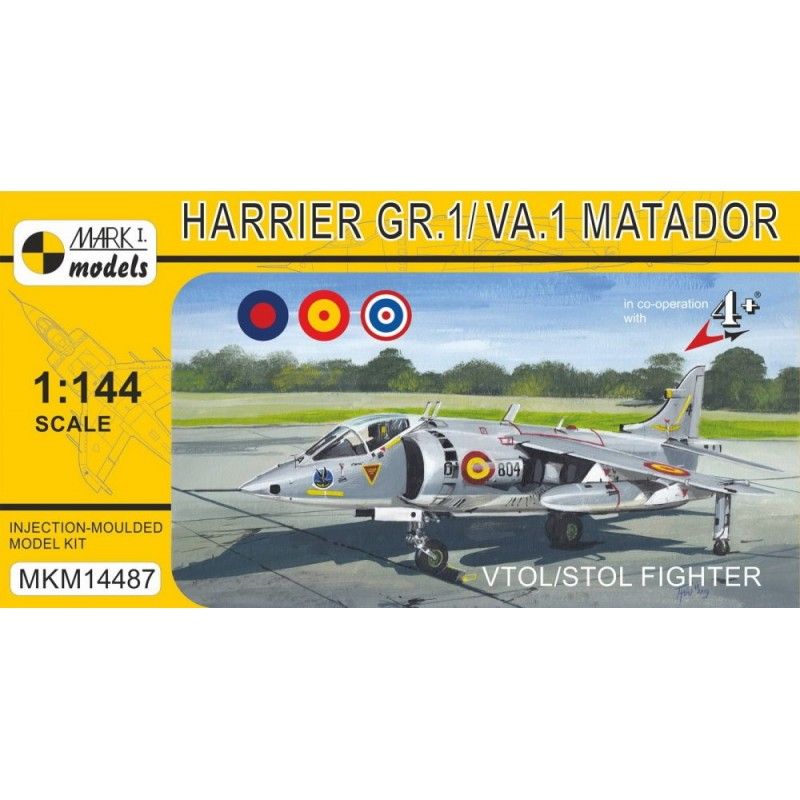 Harrier GR.1/VA.1 Matador (4x camo) - Mark 1 Models MKM14487