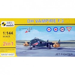 DH Vampire F.3 'Jet Fighter' (2-in-1) - Mark 1 Models MKM14497