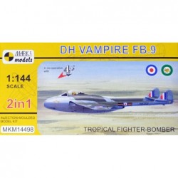 DH Vampire FB.9 'Tropical Fighter' (2-in-1) - Mark 1 Models MKM14498