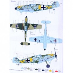 Messerschmitt Bf 109E-4 (4x camo) - Special Hobby SH 72439