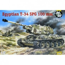 Egyptian T-34 SPG 100mm - Military Wheels 7239