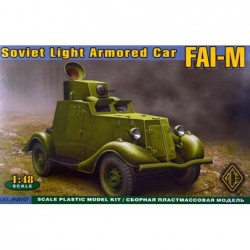 FAI-M Soviet Light Armored Car - Ace Model 48107