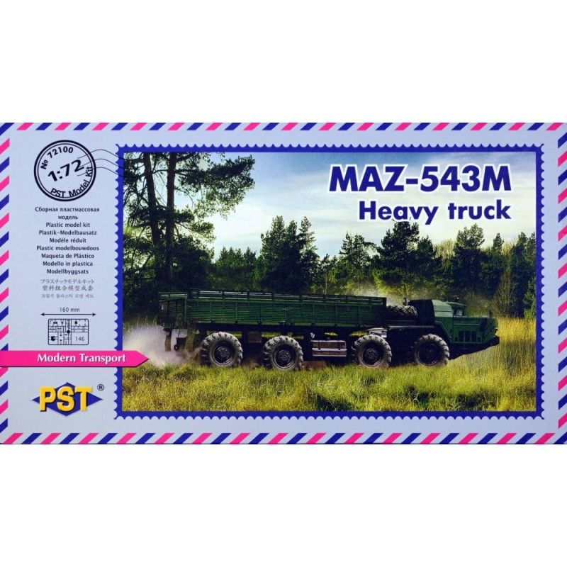 MAZ-543M Heavy Truck - PST 72100