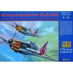 Morane-Saulnier MS.406 Vichy (France, Germany, Finland) - RS Models 92114
