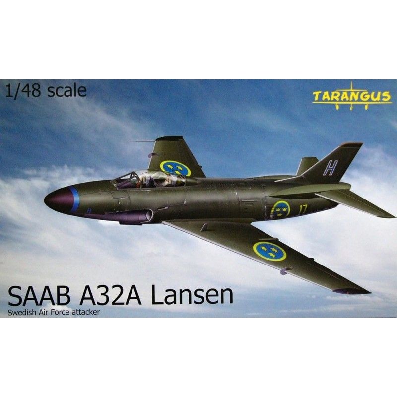 Saab A32A Lansen Swedish Air Force Attacker - Tarangus TA4801