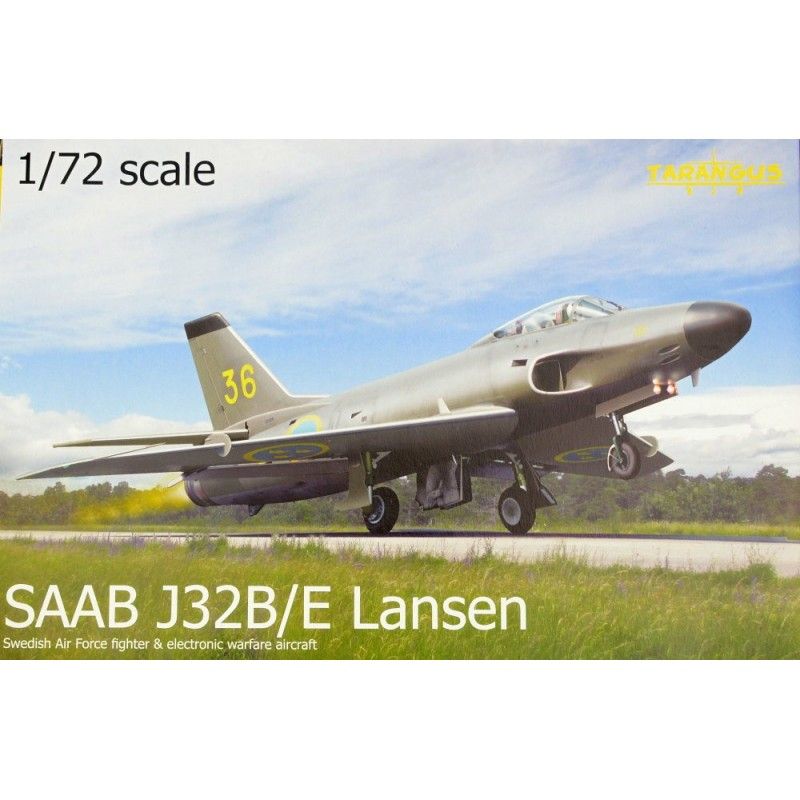 SAAB J32B/E Lansen (3x camo) - Tarangus TA72002