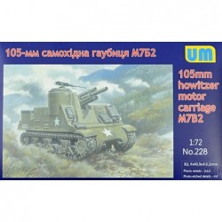 M7B2 105mm howitzer motor carriage - Unimodel 228