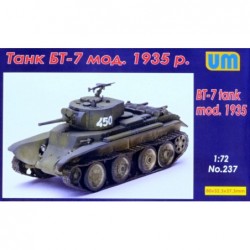 BT-7 tank mod. 1935 - Unimodel 237