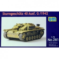 Sturmgeschutz 40 Ausf. G/1942 - Unimodel 281