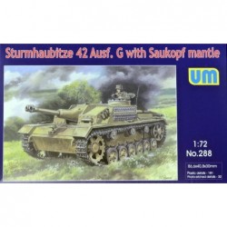 Sturmhaubitze 42 Ausf. G with Saukopf mantle - Unimodel 288