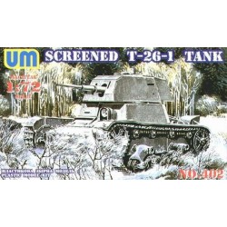 T-26-1 Tank Screened - Unimodel 402